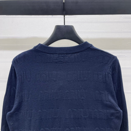 MIUMIU KNITTED SWEATER STYLE 467