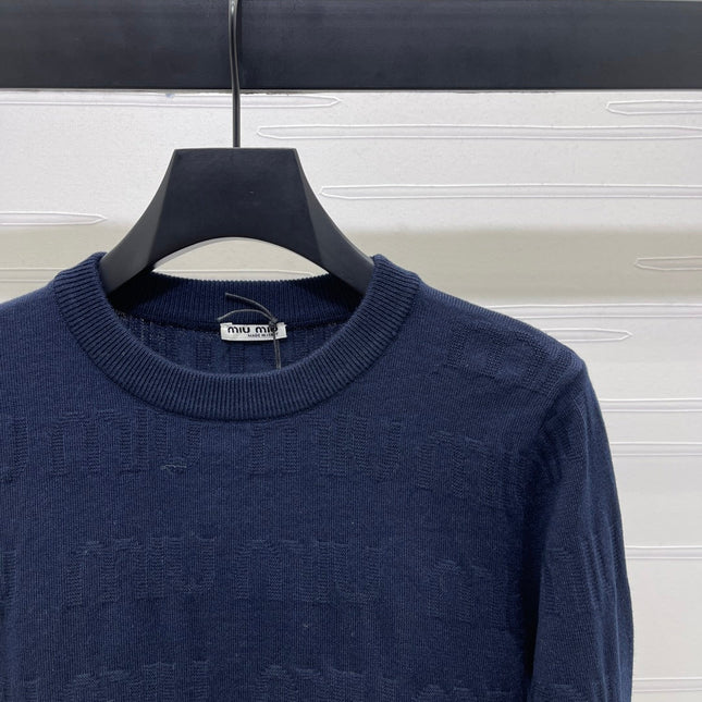 MIUMIU KNITTED SWEATER STYLE 467