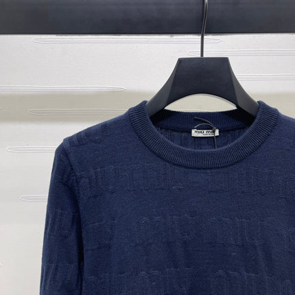 MIUMIU KNITTED SWEATER STYLE 467