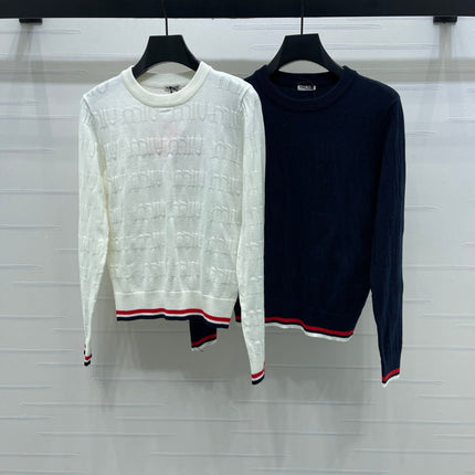 MIUMIU KNITTED SWEATER STYLE 466