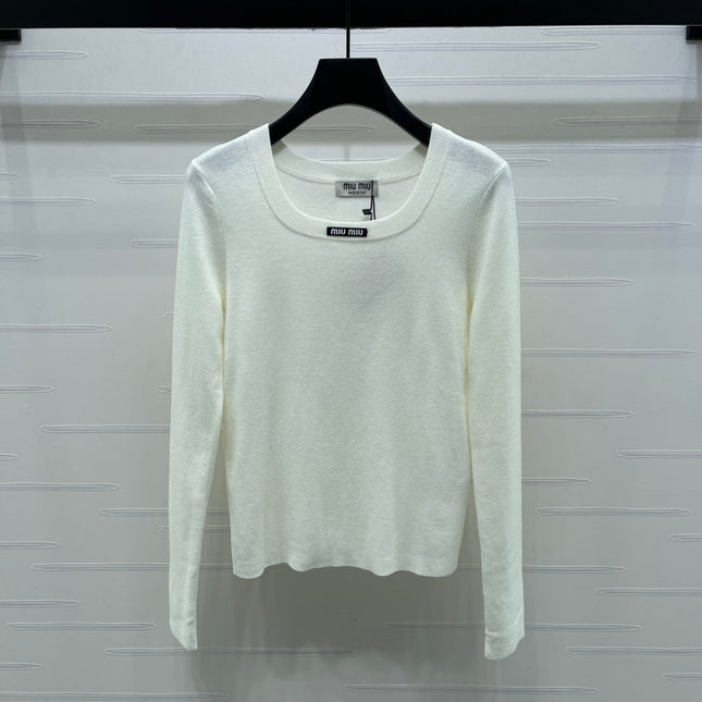 MIUMIU KNITTED SWEATER STYLE 459