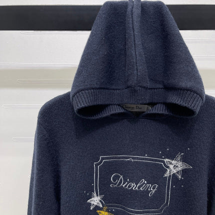 DIOR 25S HOODED SWEATER STYLE 030