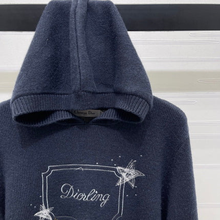 DIOR 25S HOODED SWEATER STYLE 030