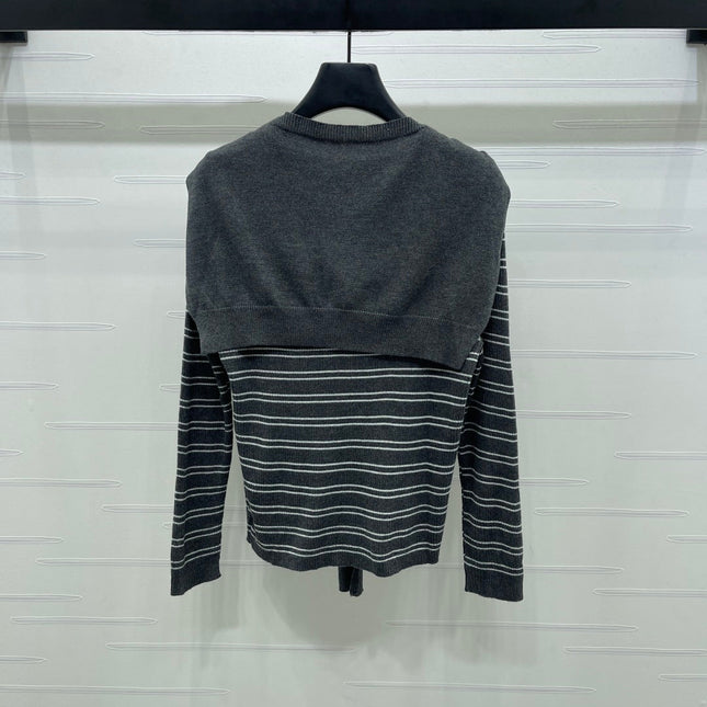 MIUMIU COWL NECK KNITTED SWEATER STYLE 480