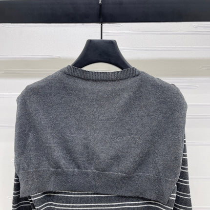 MIUMIU COWL NECK KNITTED SWEATER STYLE 480
