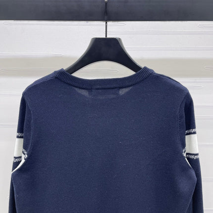DIOR 25S LONG-SLEEVED KNIT SWEATER STYLE 035