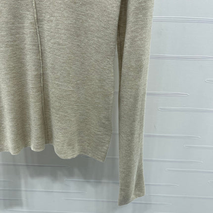 MIUMIU KNITTED LONG SLEEVE TOP STYLE 484