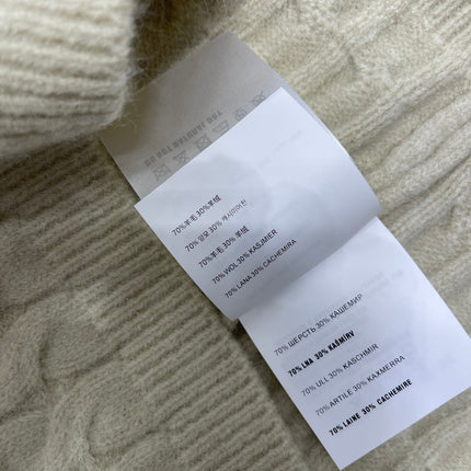 MIUMIU HALF-ZIP KNITTED PULLOVER WITH COLLAR STYLE 485
