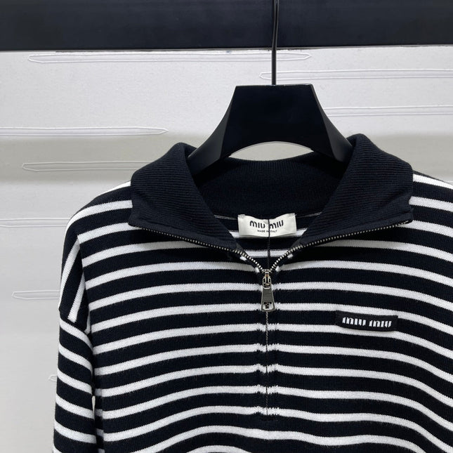 MIUMIU POLO KNIT SWEATER STYLE 488