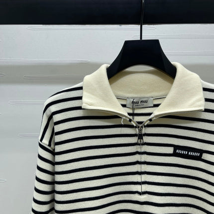 MIUMIU POLO KNIT SWEATER STYLE 487