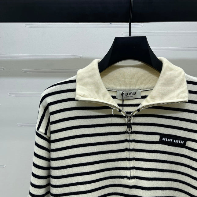 MIUMIU POLO KNIT SWEATER STYLE 487