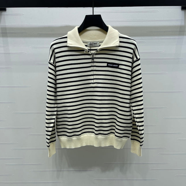 MIUMIU POLO KNIT SWEATER STYLE 487