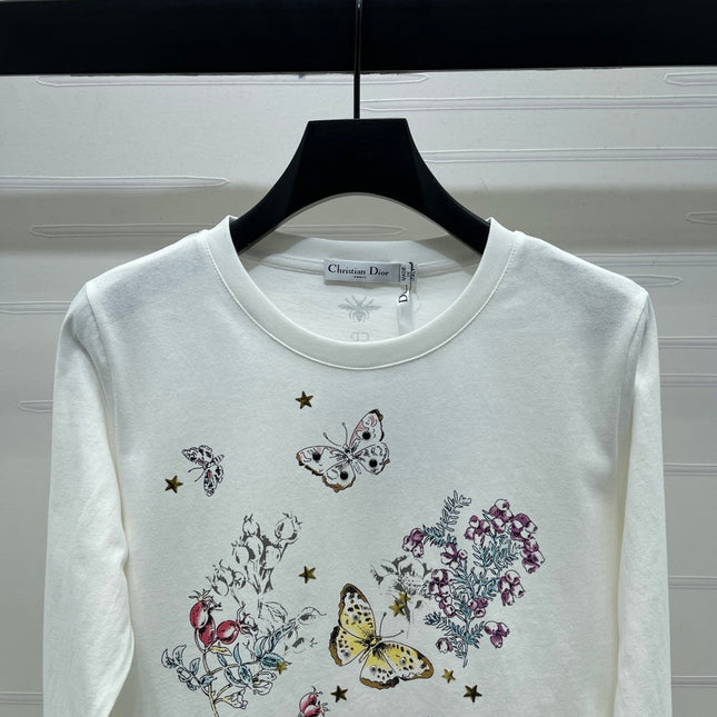 DIOR 25S LONG-SLEEVE T-SHIRT STYLE 142