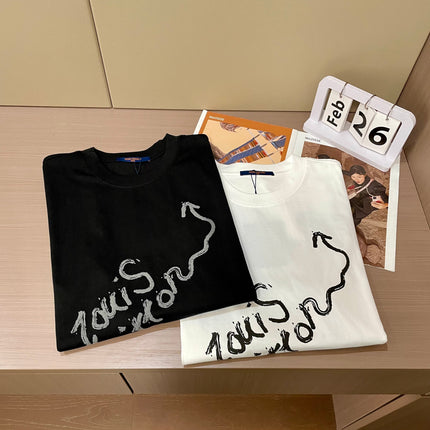 LV WHITE COTTON T-SHIRT 239588