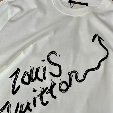 LV WHITE COTTON T-SHIRT 239588