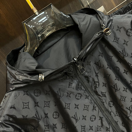 LV SET JACKET AND PANTS BLACK 239591