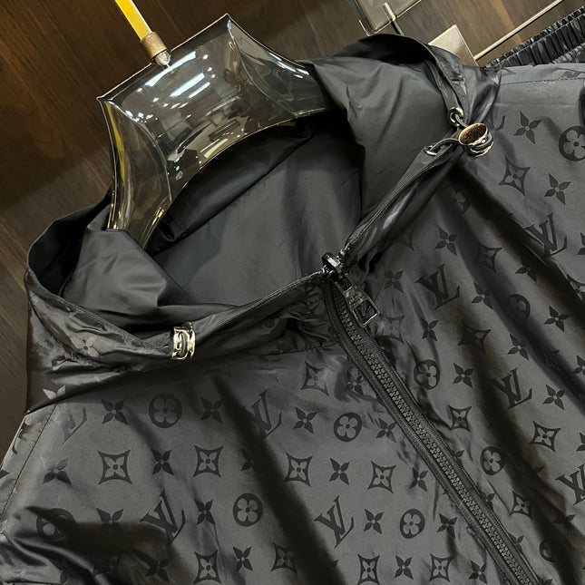 LV SET JACKET AND PANTS BLACK 239591