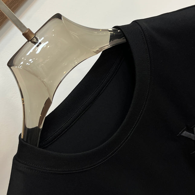 LV BLACK PURE COTTON T-SHIRT 238902