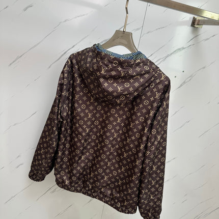 LV DOUBLE-SIDED HOODED JACKET 239107