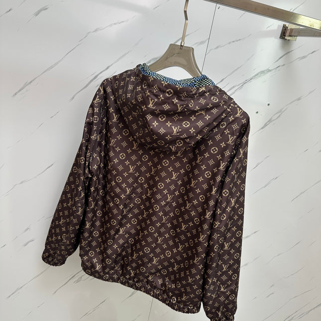 LV DOUBLE-SIDED HOODED JACKET 239107