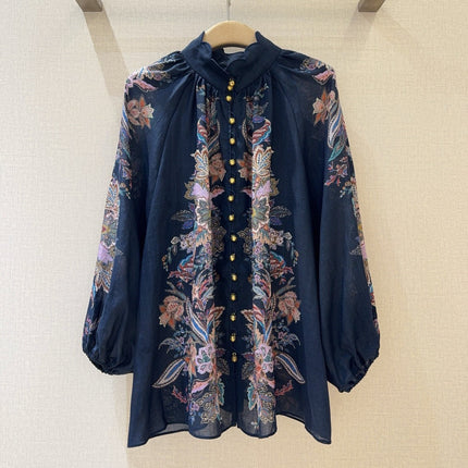 Zimmermann 25 Blouse Linen Silk 026