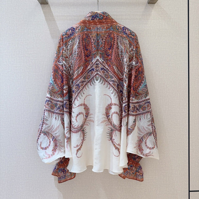 Zimmermann Blouse 25 Linen Silk 028