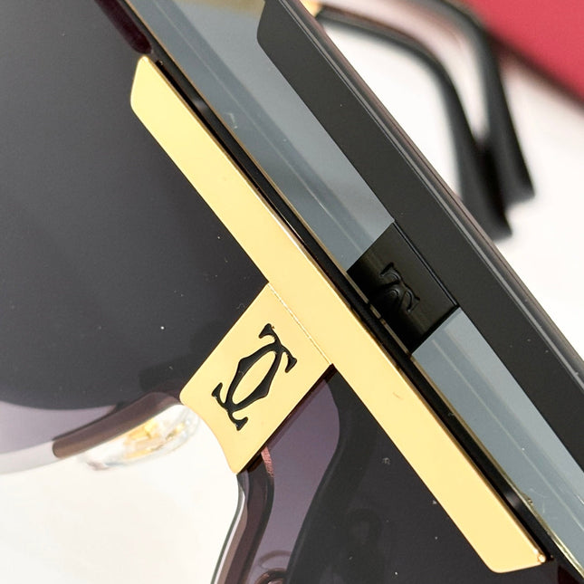 SIGNATURE C DE AVIATOR FRAME SUNGLASSES 524543 IN METAL