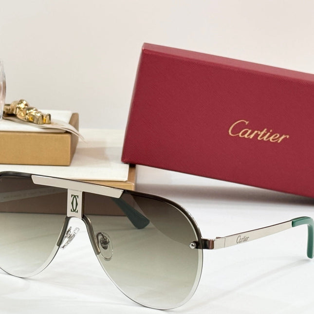 SIGNATURE C DE AVIATOR FRAME SUNGLASSES 524543 IN METAL