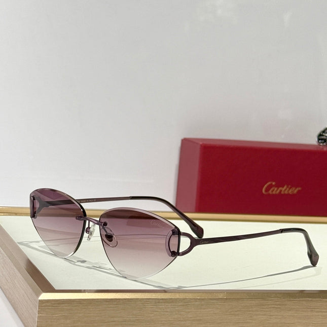 C DE TRIANGLE FRAME SUNGLASSES CT0334S IN METAL