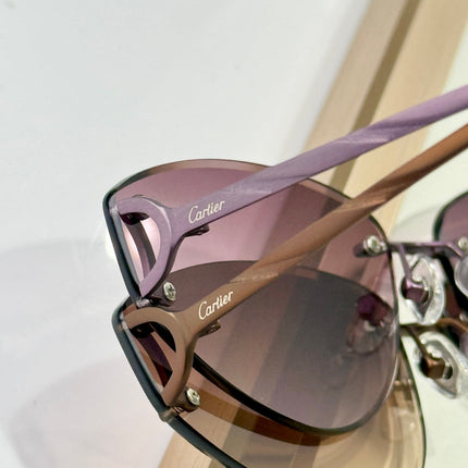 C DE TRIANGLE FRAME SUNGLASSES CT0334S IN METAL
