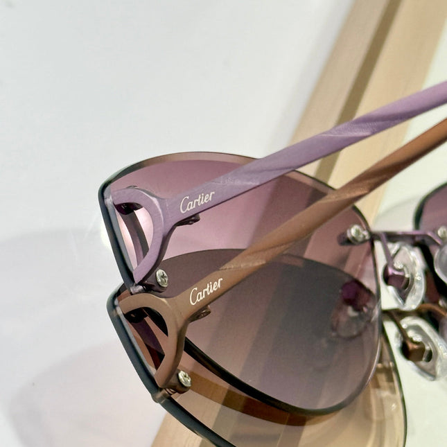C DE TRIANGLE FRAME SUNGLASSES CT0334S IN METAL
