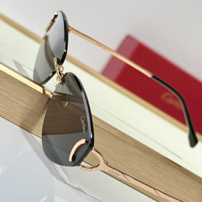 C DE TRIANGLE FRAME SUNGLASSES CT0334S IN METAL