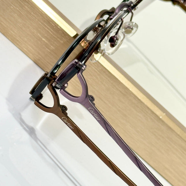 C DE TRIANGLE FRAME SUNGLASSES CT0334S IN METAL