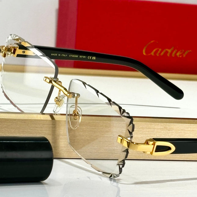 C DE PHOTOCHROMIC LENSES RECTANGULAR FRAME SUNGLASSES 556093 IN METAL