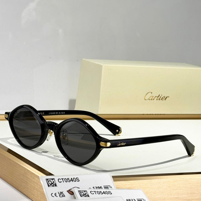 PREMIÈRE GEOMETRIC FRAME SUNGLASSES CT0540S IN ACETATE
