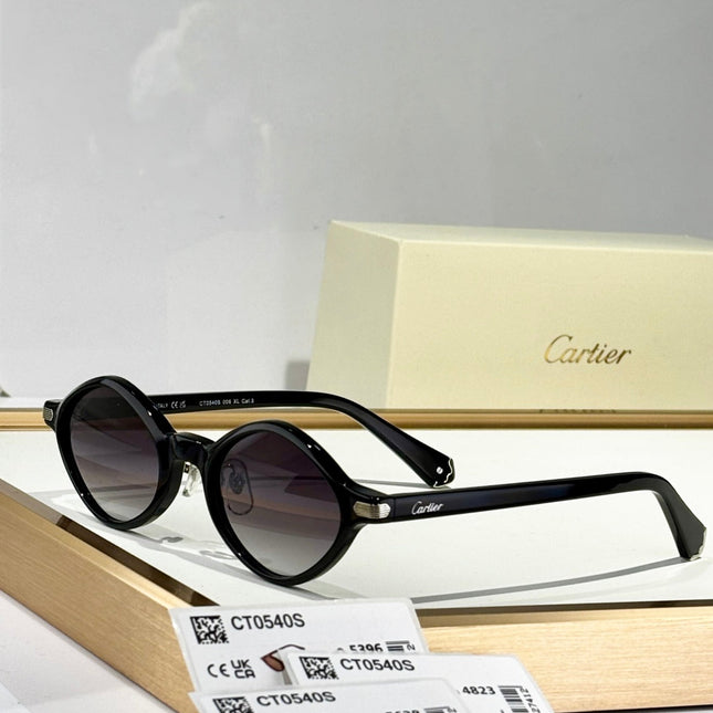 PREMIÈRE GEOMETRIC FRAME SUNGLASSES CT0540S IN ACETATE