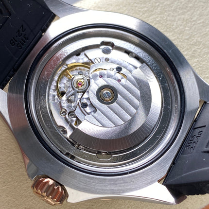 SUPEROCEAN AUTOMATIC 44 STEEL CASE BLACK RUBBER STRAP