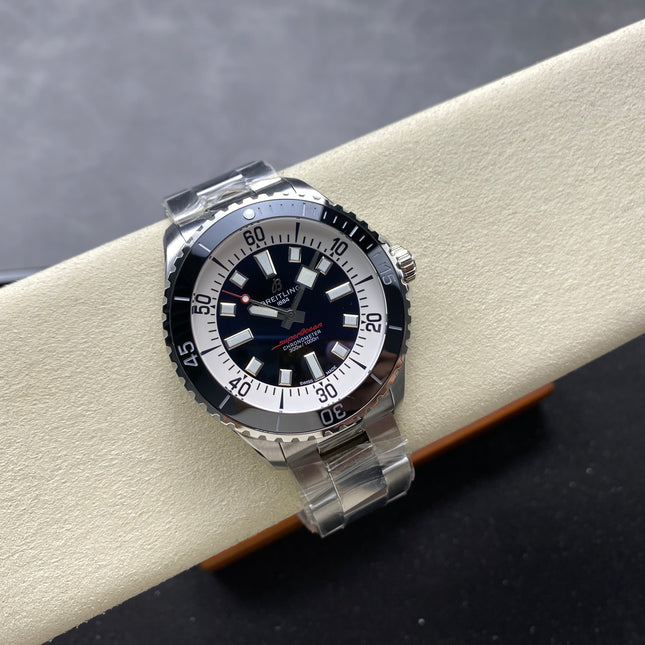 SUPEROCEAN AUTOMATIC 44 STEEL CASE BLACK CERAMIC BEZEL