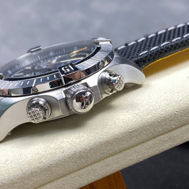 AVENGER CHRONOGRAPH STEEL CASE BLACK NYLON STRAP