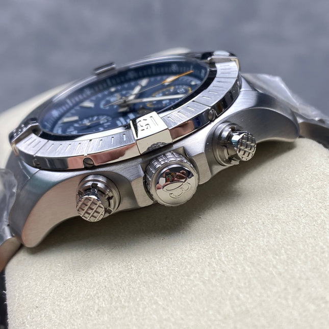 AVENGER CHRONOGRAPH STEEL CASE NAVY BLUE DIAL