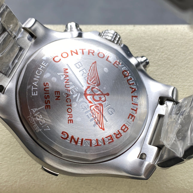 AVENGER CHRONOGRAPH STEEL CASE BLACK DIAL