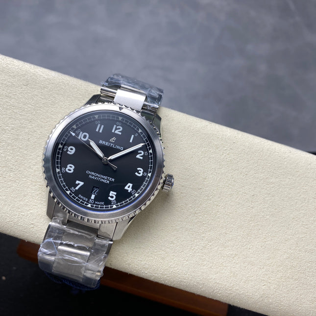 AVIATOR 8 AUTOMATIC ALL STEEL BLACK DIAL