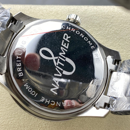 AVIATOR 8 AUTOMATIC ALL STEEL BLACK MIX BLUE DIAL
