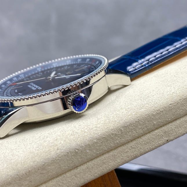 NAVITIMER AUTOMATIC 41 STEEL CASE NAVY BLUE DIAL