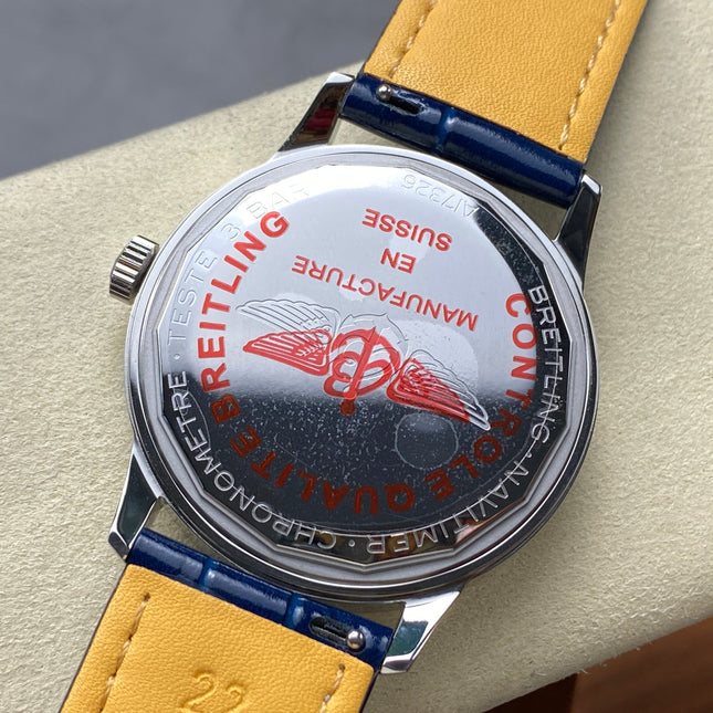 NAVITIMER AUTOMATIC 41 STEEL CASE NAVY BLUE DIAL