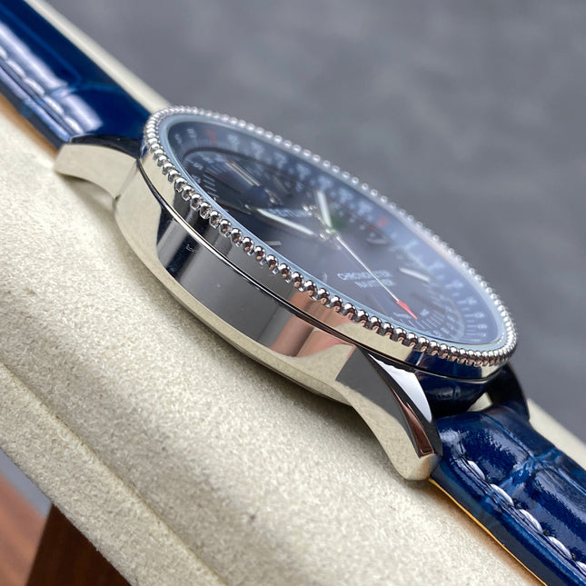 NAVITIMER AUTOMATIC 41 STEEL CASE NAVY BLUE DIAL