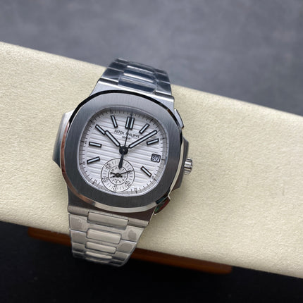 NAUTILUS ALL STEEL WHITE DIAL