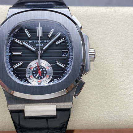 NAUTILUS STEEL CASE BLACK DIAL