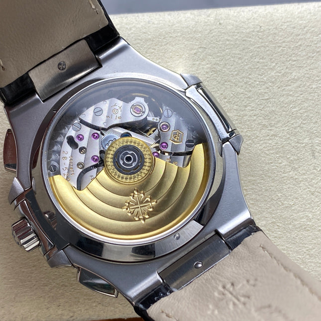 NAUTILUS STEEL CASE BLUE SUNBURST DIAL