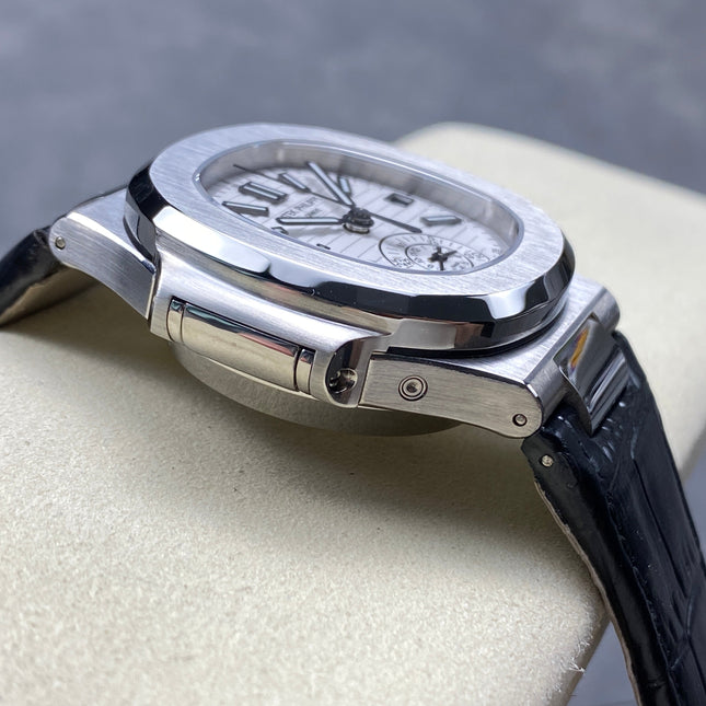NAUTILUS STEEL CASE WHITE DIAL